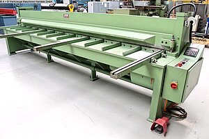 SCHROEDER MHSU 4000/2.0, Metal Processing, Sheet metal working / shaeres / bending, Plate Shear - Mechanical