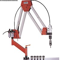 A + B HU Tap AT-20/II, Metallbearbeitungsmaschinen, Gewindebearbeitungsmaschinen, Gewindeschneidmaschine