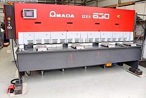 AMADA GX II 630, Metallbearbeitungsmaschinen, Blechbearbeitung / Scheren / Biegen / Richten, Tafelschere - hydraulisch